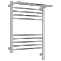 Полотенцесушитель электрический Сунержа Богема с полкой 3.1 00-6007-6050 600x500, МЭМ правый, хром