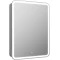 Зеркальный шкаф 55x80 см белый матовый R Art&Max Platino AM-Pla-550-800-1D-R-DS-F - 2