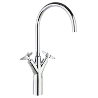 Смеситель для раковины Ramon Soler Adagio 911001 без донного клапана, хром