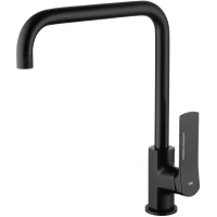 Смеситель для кухни Wonzon & Woghand WW-L1006-MB черный матовый