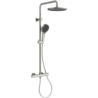 Душевая система Sancos Etna SC9007BN 255 мм, с термостатом, никель