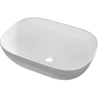 Раковина-чаша Knotlor Coast CBR0460WG 46x33 см, накладная, белый