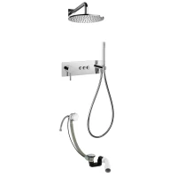 Душевой комплект 250мм Omnires Y SYSY32GCCR