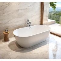 Акриловая ванна Ceruttispa Skye CT10514 170x75 см, отдельностоящая, белый матовый