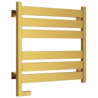 Полотенцесушитель электрический 600x600 состаренная латунь МЭМ левый Сунержа Центурион 2.0 051-5602-6060