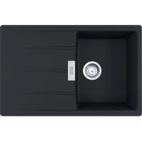 Кухонная мойка Fragranit Franke Centro CNG 611/211-78 черный матовый 114.0639.684