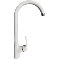 Смеситель для кухни GranFest Z-3424 белый