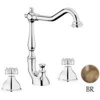 Смеситель для раковины с донным клапаном Webert Ottocento OT750202065