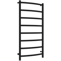 Полотенцесушитель электрический 1000x500 черный матовый МЭМ левый Сунержа Галант 4.0 31-0830-1050