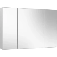 Зеркальный шкаф 110x71 см белый глянец L/R Belux Триумф ВШ 110 4810924276919