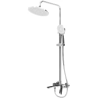 Душевая система Grossman Galaxy 500.K35.01.100 250 мм, со смесителем, хром