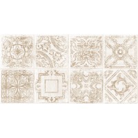 Плитка настенная Village Patchwork глянцевая 24,9x50