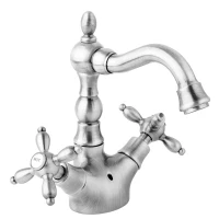 Смеситель для раковины Cezares Atlantis-Nostalgia ATLANTIS-NOSTALGIA-LS2-01 с донным клапаном, хром