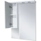 Зеркальный шкаф Misty Терра П-Тер02070-011Л 69x100,1 см L, с подсветкой, выключателем, белый матовый - 2