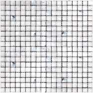Мозаика Natural Ice ICE-13 Стекло белый, серебро 29,8x29,8