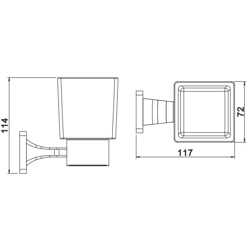 Стакан Rose RG1512H Стакан Rose RG1512H