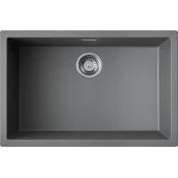 Кухонная мойка Omoikiri Tetogranit Yamakawa 75T-U/I-PL 4993464 75,6x45,6 см, платина