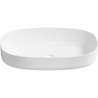 Раковина-чаша Lavinia Boho Bathroom Sink 33311122 68x36 см, накладная, белый