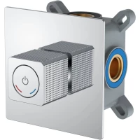 Смеситель для душа Boheme Quad 154-5-CR встраиваемый, хром