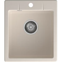 Кухонная мойка GranFest Urban 242 42x49 см, белый