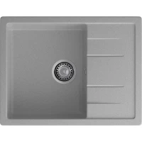 Кухонная мойка GranFest Quadro 650L 65x50 см, серый