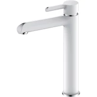 Смеситель для раковины Gappo G1003-18 хром/белый