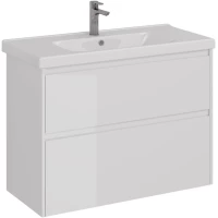 Тумба белый глянец 95,8 см Lemark Combi LM03C100T