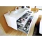 Комплект мебели белый глянец 100 см Clarberg Dune DUN0110 + EL.10.04.D + Dun.02.10/W - 6