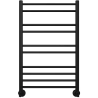 Полотенцесушитель водяной Aquatek Вега П10 AQ DR1080BL 800x530, черный матовый