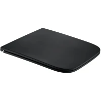 Сиденье для унитаза Wonzon & Woghand WW-S2216-MB с микролифтом, черный матовый