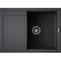 Кухонная мойка Omoikiri Tetogranit Sakaime 68-BL 4993108 68x50 см, черный