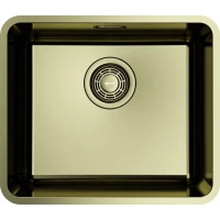 Кухонная мойка Omoikiri Omi 43-U/Ultra Mini-LG 4997403 43x37 см, светлое золото