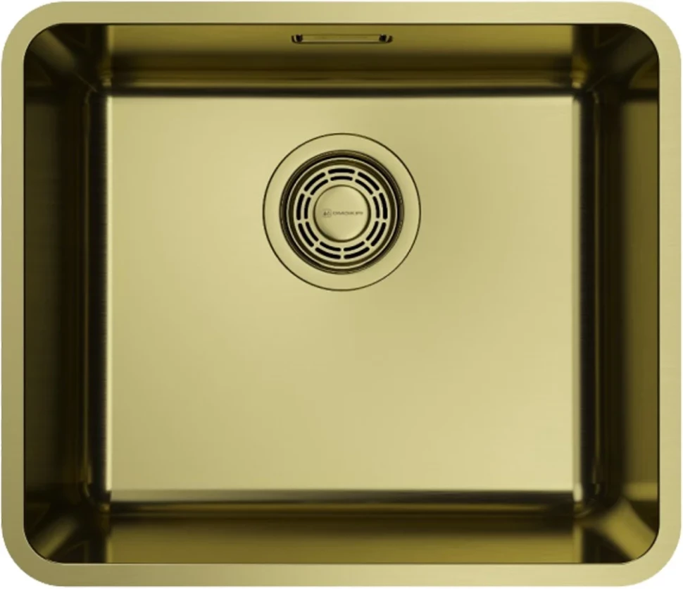 Кухонная мойка Omoikiri Omi 43-U/I-LG Ultra Mini светлое золото 4997403