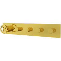 Смеситель для ванны Remer Chrono CH98D4DO встраиваемый, золотой