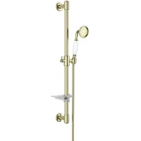 Душевой гарнитур Aquatek Классик AQ2020PG 1 режим, золотой