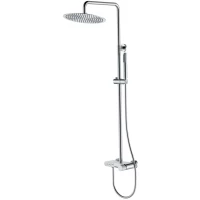 Душевая система Boheme Stick Linea 128-CRCR.3 300 мм, со смесителем, хром