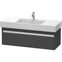 Тумба графит матовый 120 см Duravit Ketho KT669204949