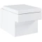 Унитаз подвесной Grohe Cube Ceramic 3924400H безободковый, альпийский белый - 2