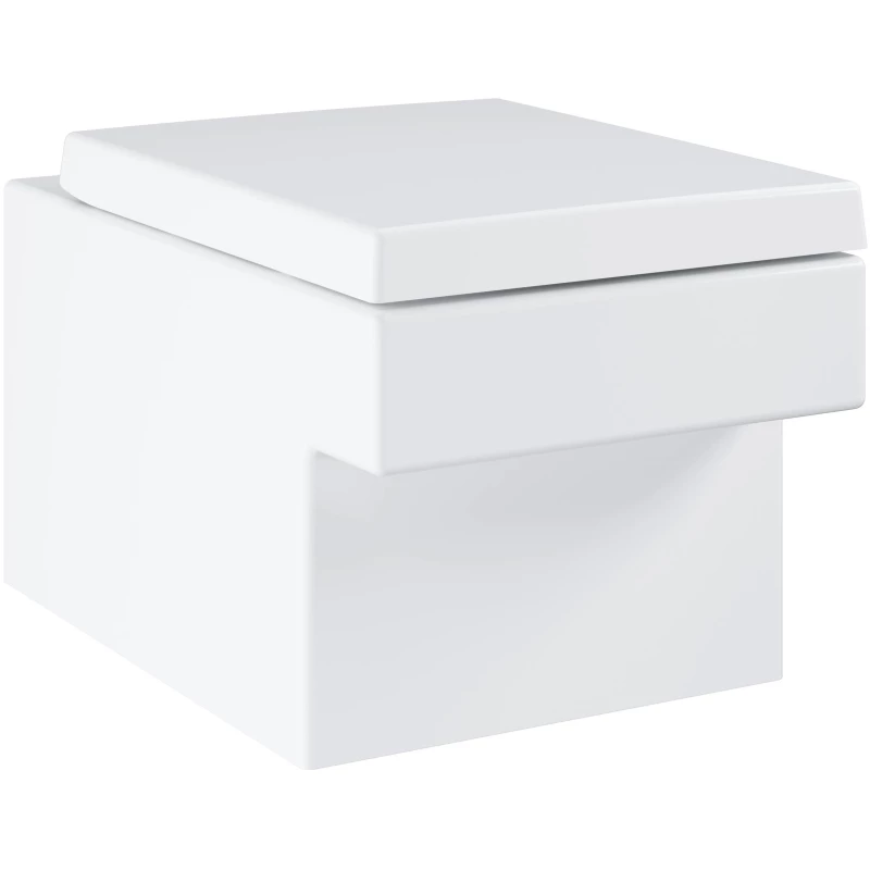 Унитаз подвесной Grohe Cube Ceramic 3924400H безободковый, альпийский белый
