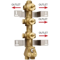 Скрытая часть на 3-4 потребителя Bossini Z030271000