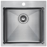 Кухонная мойка Paulmark Velten нержавеющая сталь PM905151-BS