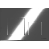 Кнопка смыва Ceramica Nova Balance Square CN12-002CH для инсталляции, хром