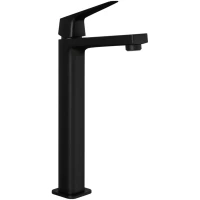 Смеситель для раковины Paini Bari RTYO205LL без донного клапана, черный матовый