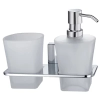 Стакан с дозатором WasserKRAFT Leine К-5089