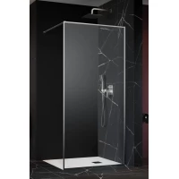 Душевая перегородка Radaway Modo F Brushed Nickel II 110 10409114-91-01 профиль никель матовый, стекло прозрачное