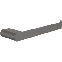 Полотенцедержатель Knotlor Bliss TH102GM 25 см, вороненая сталь