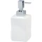 Дозатор для жидкого мыла Stil Haus Prisma 795(08-BI) настольный, хром/белый - 1