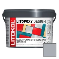 Litokol Litopoxy Design Колеруемая эпоксидная затирка (LD033M) 1 кг.