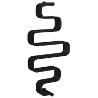 Полотенцесушитель водяной 900x400 черный матовый Сунержа Фабула МС 31-0127-9040