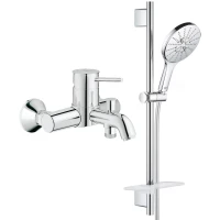 Смеситель для ванны Grohe BauClassic 32865000 + 26591000